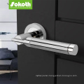 UK market interior bathroom polish door handle lever